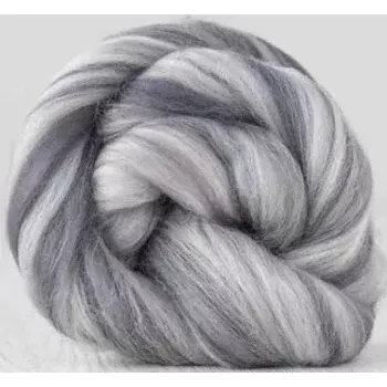 Ovčí rouno Ovčí rouno česané - šedý melír