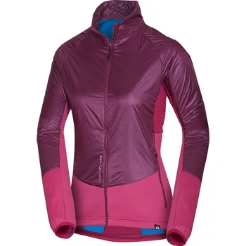 Dámská větrovka Northfinder Dámská hybridní bunda Polartec® ZLOMISKOVA, cherry, M