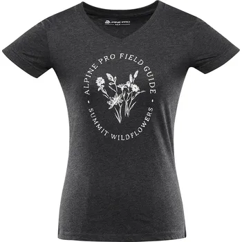 Dámské tričko Triko Alpine Pro Nega Barva: černá, Velikost: S, Pohlaví: Dámské
