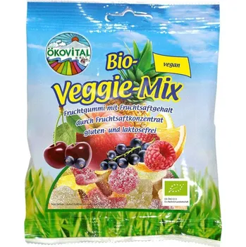 Bonbon Ökovital Ovocný mix 80g bio