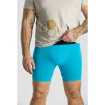 GoldBee Boxerky dlouhé, blue M