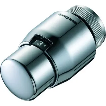 Hlavice pro radiátor Resideo HONEYWELL HOME T4000 DESIGN hlavice termostatická 11-27°C, M30x1,5, pro otopné soustavy, s vestavěným topným tělískem, chrom