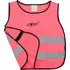 reflexní vesta Compass S.O.R. výstražná dětská vesta růžová uni