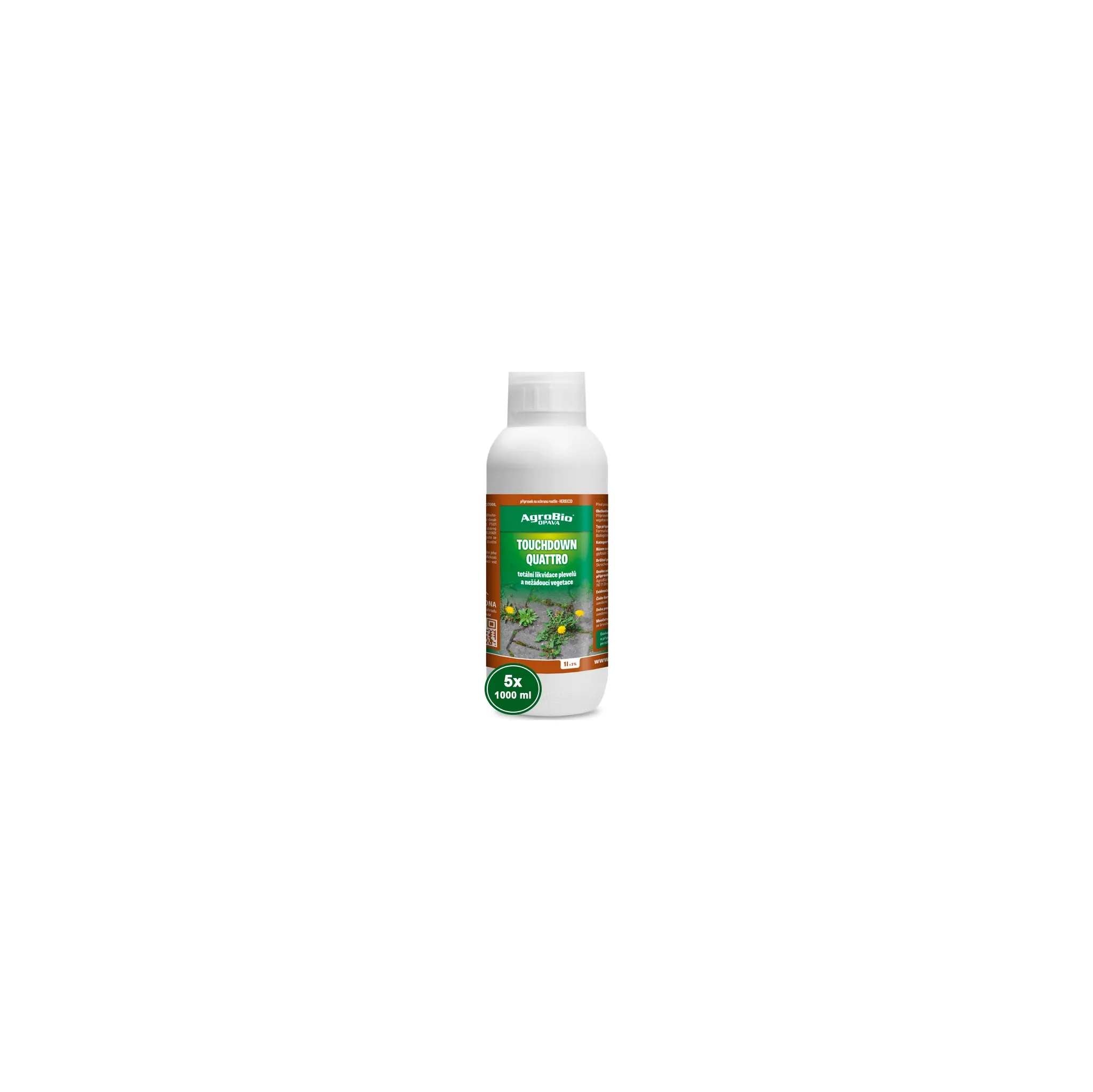 Fotografie 2 - Herbicid AgroBio Opava Touchdown Quattro 5x 1 l