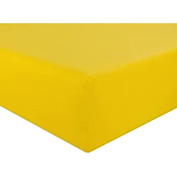 Prostěradlo Prostěradlo jersey žlutá TiaHome 200x200cm