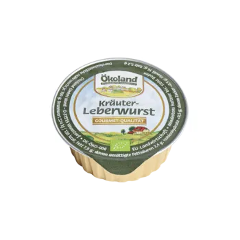 Rostlinná pomazánka Ökoland Paštika játrová bylinková 50 g bio