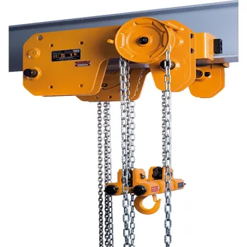 Ganas spol. s.r.o. RUČNÍ ŘETĚZOVÝ KLADKOSTROJ SE SNÍŽENOU VÝŠKOU - SHB Nosnost: 1000 kg, Typ: SHB010, Délka: zdvihu 3 m