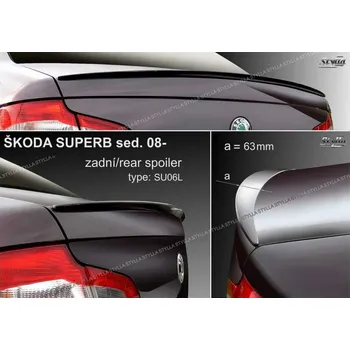 Auto-moto Spoiler na kapotu, Škoda Superb II, 2009->, Limousine (13.303)