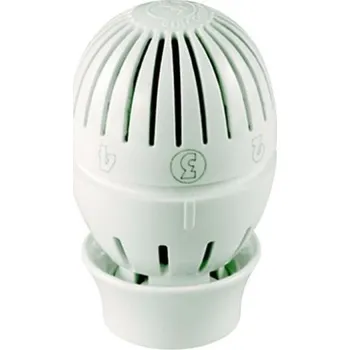 Hlavice pro radiátor Giacomini R470 termostatická hlava kapalinová, systém Clip-Clap, bílá