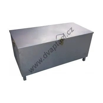 Odpadkový koš Pozinkovaný kontejner na nebezpečný odpad, 375 l