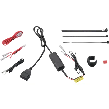 vypínač a zásuvka USB-A zásuvka pro motocykl DAYTONA výstup: USB (DC 5V / 2,4A), 1 PORT (elektro doplňky pro motorku )