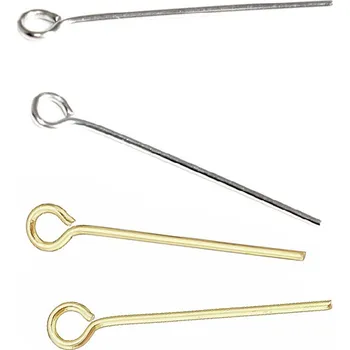 Materiál na výrobu šperku Ocelová ketlovací jehla - 1Ks - 40 x 0,5 mm / Nerez SL