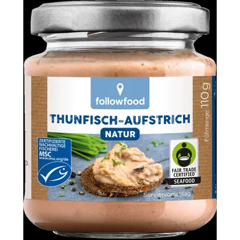 Followfood Tuňákový krém natur 110 g msc