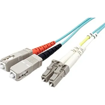 SECOMP Optický patchkabel LC-SC 50/125 (multimode), duplex, OM3, LSOH, 7,5m - 21.16.7909