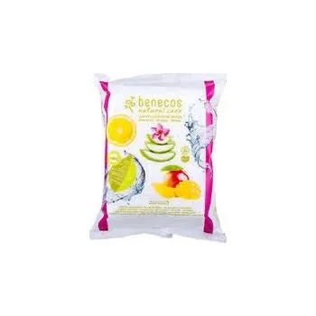 Kosmetická sada Benecos Čistící vlhčené kosmetické ubrousky 25ks eco