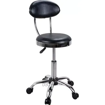 Kadeřnické křeslo Kadeřnická židle CAMDEN - lesklá černá