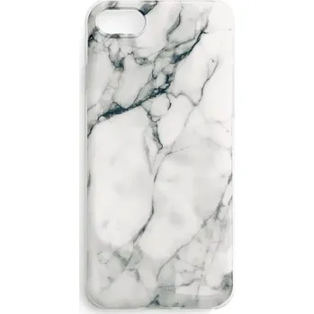 Pouzdro na mobilní telefon Zadní silikonový kryt na mobil Marble pro Xiaomi Mi Note 10 Lite bílá