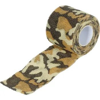 MFH Maskovací páska textilní 5 cm x 4,5 m, desert