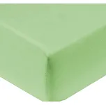 Prostěradlo jersey světle zelená TiaHome 180x200cm