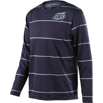 cyklistický dres Dres Troy Lee Designs s dlouhým rukávem FLOWLINE REVERT BLACK (36551300), L