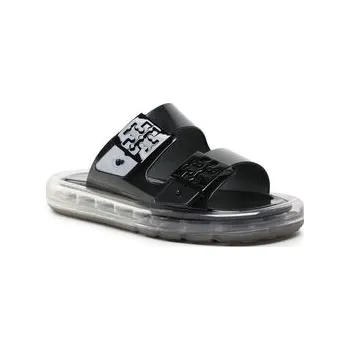 Dámské pantofle Nazouváky Tory Burch Buckle Bubble Jelly 149718 Černá 35_5