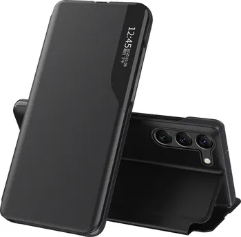 Pouzdro na mobilní telefon Eco Leather View Case pro Xiaomi Redmi 13C/Poco C65 černé
