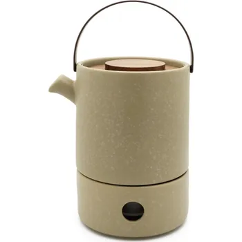 Konvice na čaj Čajový set UMEA 1,2L s ohřívačem šedý - BREDEMEIJER (UMEA konvička s ohříváčkem, šedá - BREDEMEIJER)