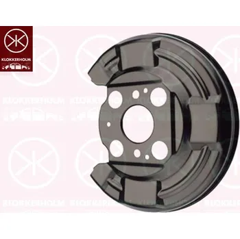 Brzdový kotouč Ochranný plech proti rozstřikování, brzdový kotouč KLOKKERHOLM 2940870