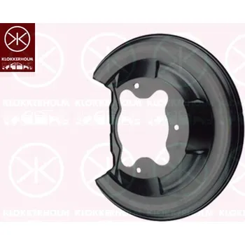 Brzdový kotouč Ochranný plech proti rozstřikování, brzdový kotouč KLOKKERHOLM 2941870