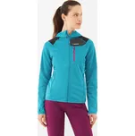 Dámská fleecová mikina s kapucí Viking YOSEMITE tyrkysová XL