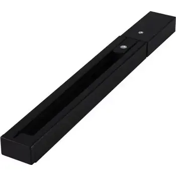 Bodové svítidlo Lištové svítidlo Track 1Line Set 1,5M + End Power + End Cap černé