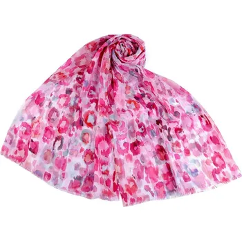 Šátek Letní šátek / šála 75x180 cm - 5 pink