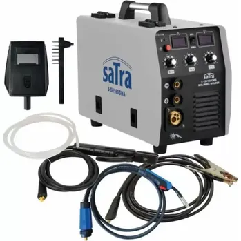 Svářečka SATRA S-SH160GMA Svářečka invertorová MIG/MMA 160A