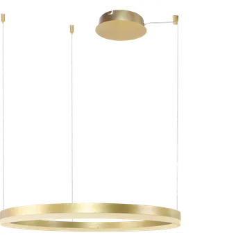 Moderní lustr Halo 100 zlatá