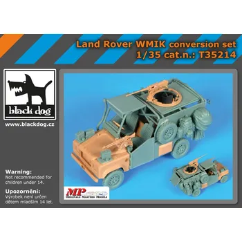 Plastikový model Blackdog 1/35 Land Rover WMIK - conversion set (HOBBYB)