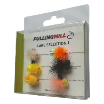 Malá sada Blobů a Booby nymf Fulling Mill Grab A Pack Lake Selection 1 - Kolekce mušek