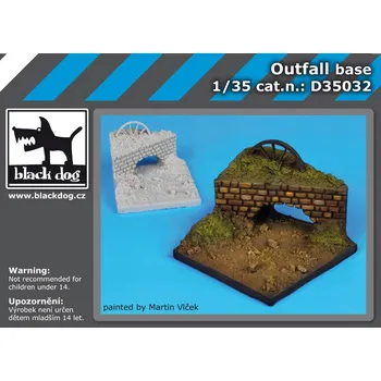 Plastikový model Blackdog 1/35 Outfall base