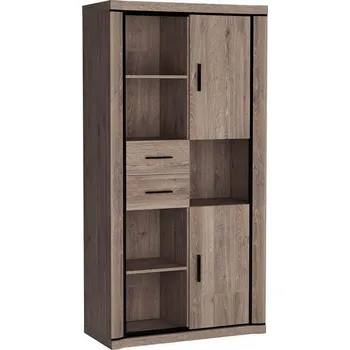 Komoda Kombinovaná skříň DALLAS D-23 barva dub lanýž