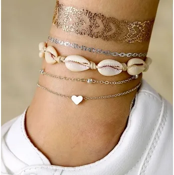 Náramek Velmi pěkný náramek na nohu v mořském stylu - typ 2