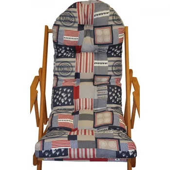 Podsedák Axin Trading s.r.o. Polstr na polohovací lehátko látka nautica