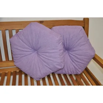 Zahradní sestava Axin Trading s.r.o. Polštář hvězda fialový set 2 kusy