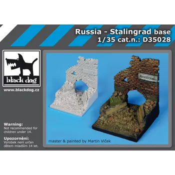 Plastikový model Blackdog 1/35 Russia - Stalingrad base