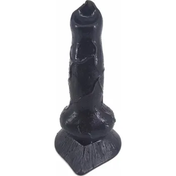 Dildo FAAK Dildo Pes Barva: Černá