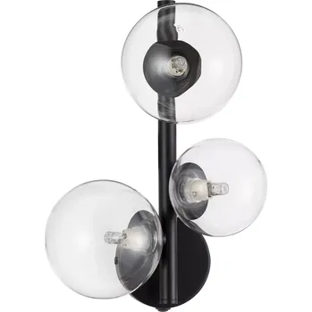 Nástěnné svítidlo Nástěnné svítidlo Odillia černá čirá