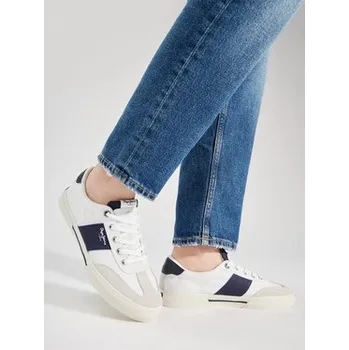 Dámské tenisky Pepe Jeans Sneakersy Kenton Strap M PMS31042 Bílá 45