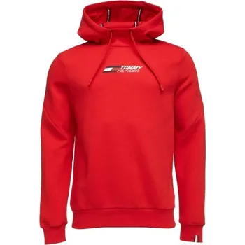 Pánská mikina Pánská mikina Tommy Hilfiger ESSENTIALS HOODY S Červená, Bílá, Černá