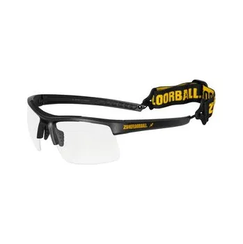 Florbal Zone floorball Eyewear PROTECTOR Ochranné brýle černá / zlatá, Senior - max 60 cm