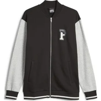 Pánská mikina Pánská sportovní mikina Puma SQUAD HOODIE S Černá, Šedá, Bílá