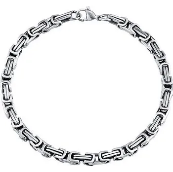 Náramek Pánský náramek BYZANTINE z chirurgické oceli 21 cm KMM9513B-21 cm
