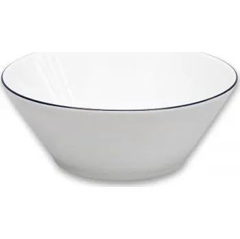 Talíř TOM modrá linka, Porcelánová Mísa kompotová 16 cm, Thun